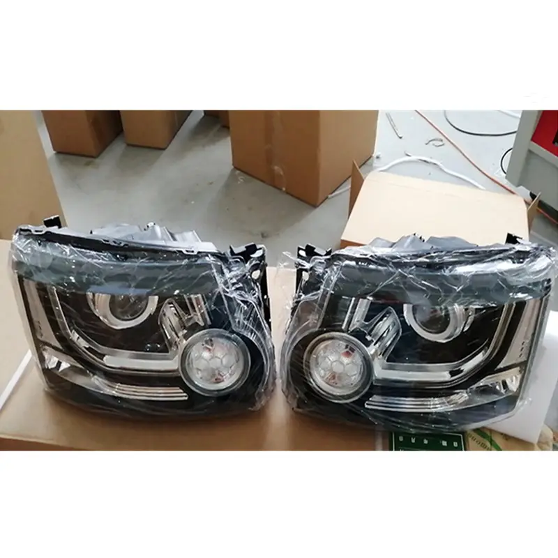 LR023535 LR023537 LR013974 2010-2014ランドローバーディスカバリー3 LEDヘッドライト自動車部品カーアクセサリー用LR4フロントヘッドランプ