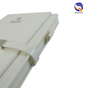 Cuaderno de Cuero Blanco con Impresión de Logotipo Personalizado al por Mayor de Fábrica, Papel Offset, 100 Hojas - Product Image 5