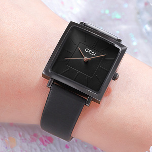 Montre pour femme à surface ciel étoilé imperméable à l'eau, or rose, chiffres romains vintage, vente en gros - Product Image 6