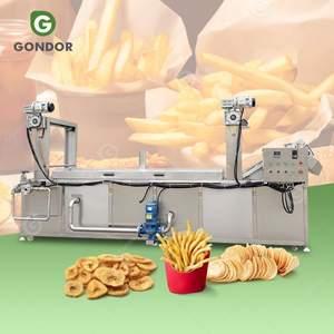 Petite machine commerciale à convoyeur continu pour la friture de chips de maïs, de peau de porc, de beignets et d'arachides, Afrique du Sud - Product Image 1
