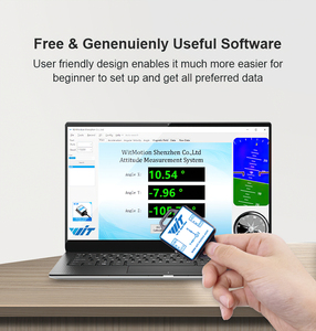 WitMotion WT901C-<strong>RS485</strong> <strong>Modbus</strong> Tilt <strong>Sensor</strong>, 200Hz <strong>3</strong>-axis Acceleration+Gyro+Magnetic,Tilt Angle <strong>Sensor</strong> for Geotechnical Monitoring - Product Image 2