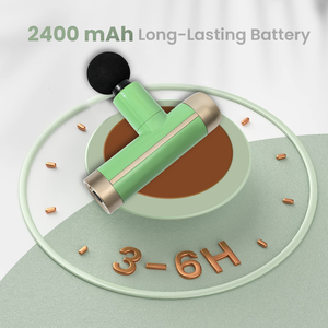 Mini Pistolet de Massage Musculaire BK 2022 à Vibration pour Fitness et Corps en Fibre de Carbone pour Tissus Profonds en Dropshipping Masajeador De Espalda - Product Image 3