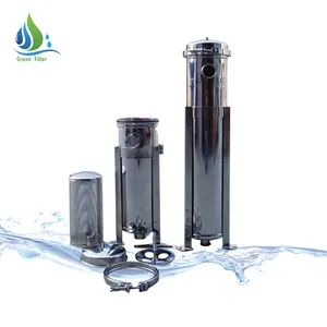 SS Housing Water Filter 20 Inch Bag Filter Housing Stainless Steel 10 Inches Multi Bag Filter Housing for Filtration System