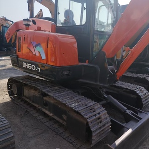 Usato <span class=keywords><strong>DH60</strong></span> escavatore solo poche centinaia di ore <span class=keywords><strong>Doosan</strong></span> 6 tonnellate <span class=keywords><strong>Mini</strong></span> scavatore con motore EPA originale - Product Image 2