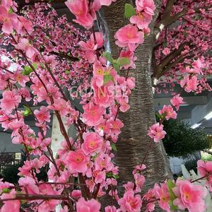 Youtube TIK TOK <span class=keywords><strong>INStagram</strong></span> Faux Fleurs Arbre Personnalisé Haute Qualité En Gros Artificielle Sakura Fleur De Cerisier Arbre - Product Image 4