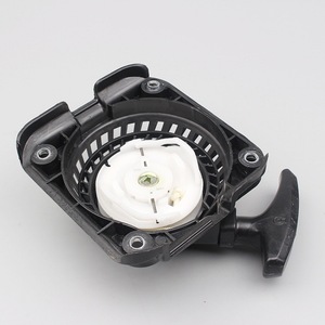 139 Lawn Mower Starter Reel Assembly <b>Black</b> Gasoline Powered Replacement Part For <b>Trimmer</b> Brush Cutter - Product Image 1