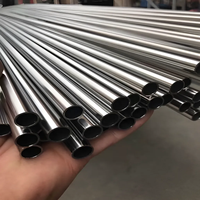 Acier inoxydable 304 chromé miroir certifié API CE, soudage Ra 22x1.5mm H6, adapté aux équipements marins, capteurs chimiques