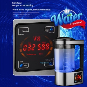 เครื่องทำน้ำไฮโดรเจน V8 กาต้มน้ำเพื่อสุขภาพ เครื่องผลิตน้ำไฮโดรเจนแบบพกพา ขวดน้ำไฮโดรเจน - Product Image 4