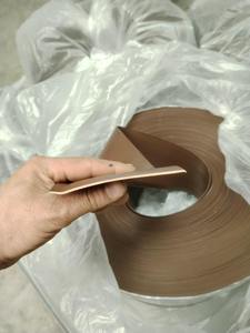 Accessoires de revêtement de sol : Plinthe souple en vinyle flexible, plinthe en <span class=keywords><strong>PVC</strong></span>, moulure de finition murale en caoutchouc, plinthe décorative - Product Image 2