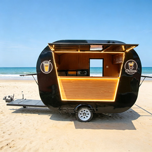 Unique Coffee Trailer Commercial Fried Chicken Cart VIN Smoothie Food Truck - Product Image 2