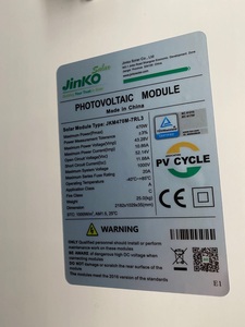 แผงโซลาร์เซลล์ Jinko tiger 78TR 460w 470w 475w 480 วัตต์ พร้อมอินเวอร์เตอร์ - Product Image 6