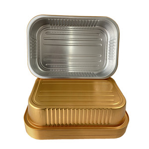 Contenitore Rettangolare in <span class=keywords><strong>Alluminio</strong></span> da 3700ml Resistente alle Alte Temperature per Bistecche di Agnello, Ideale per Riunioni Familiari e Barbecue all'Aperto - Product Image 6