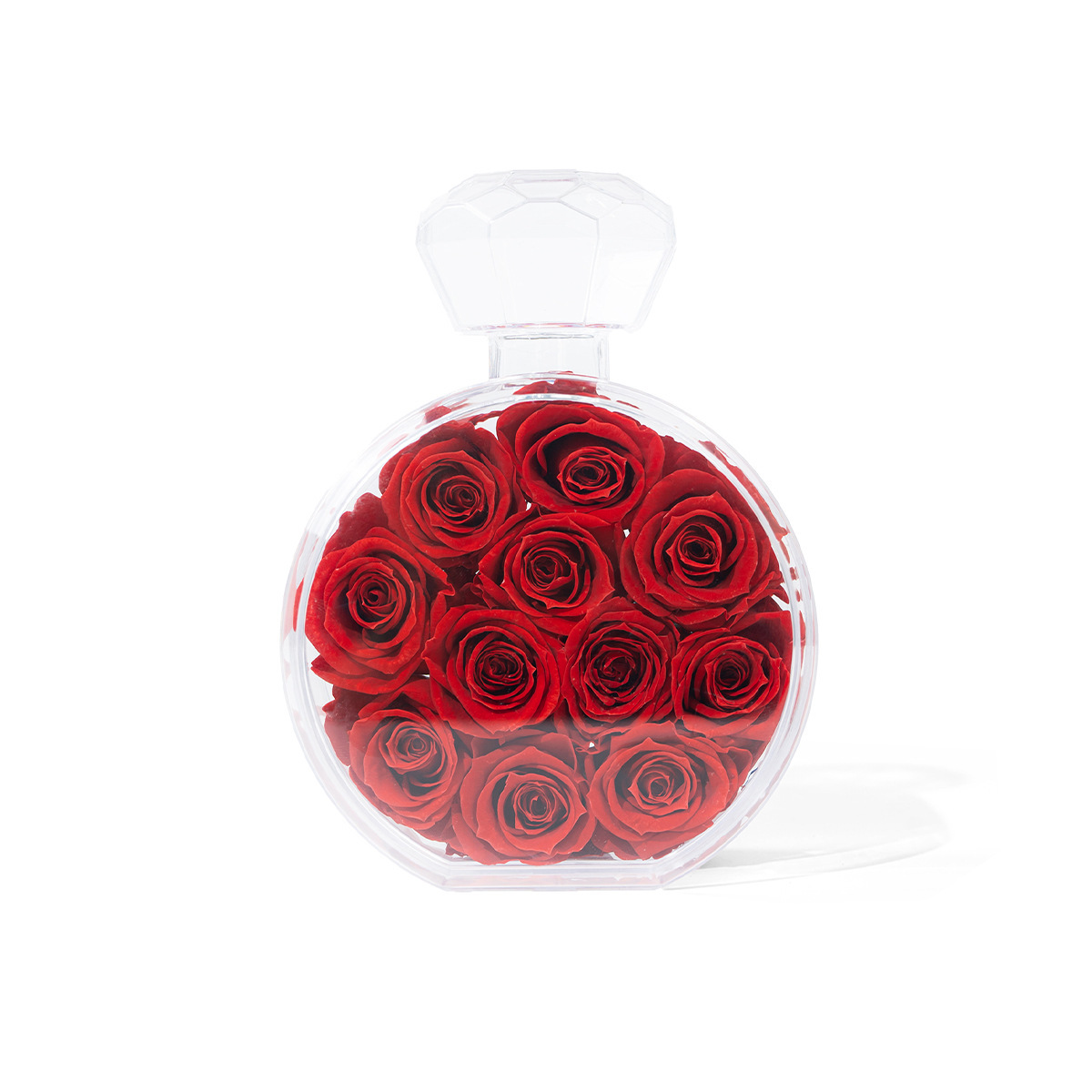 Plusieurs bouteilles rondes rouges