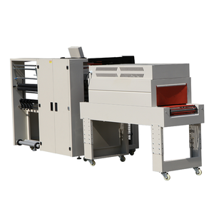 PLF-450 Fully Automatic 2 in 1 POF Film-packing Sealer Packager Bottle-<b>shrink</b> Packaging Machine <b>Shrink</b> Wrap Packing Machine - Product Image 4