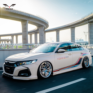 Aggiornamento diretto in fabbrica 3 <span class=keywords><strong>pezzi</strong></span> paraurti parti auto kit corpo universale labbro paraurti anteriore per <span class=keywords><strong>honda</strong></span> Accord2018 + - Product Image 5