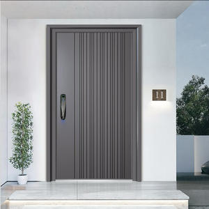 باب أمان مضاد للرصاص من الفولاذ المقاوم للصدأ ، باب غير قابل للصدأ على الطراز الكوري - Product Image 1