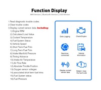 100% original Vgate Icar2 Wifi OBD2 herramienta de diagnóstico ELM327 OBD2 escáner Mini ELM 327 ICAR 2 WiFi para Android/IOS/PC lector de código