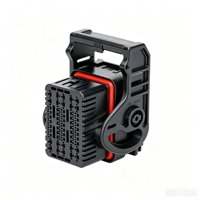 34885-5511 Carcasa de Conector Automotriz, Negra, Serie CMX 34885, Receptáculo, 55 Vías
