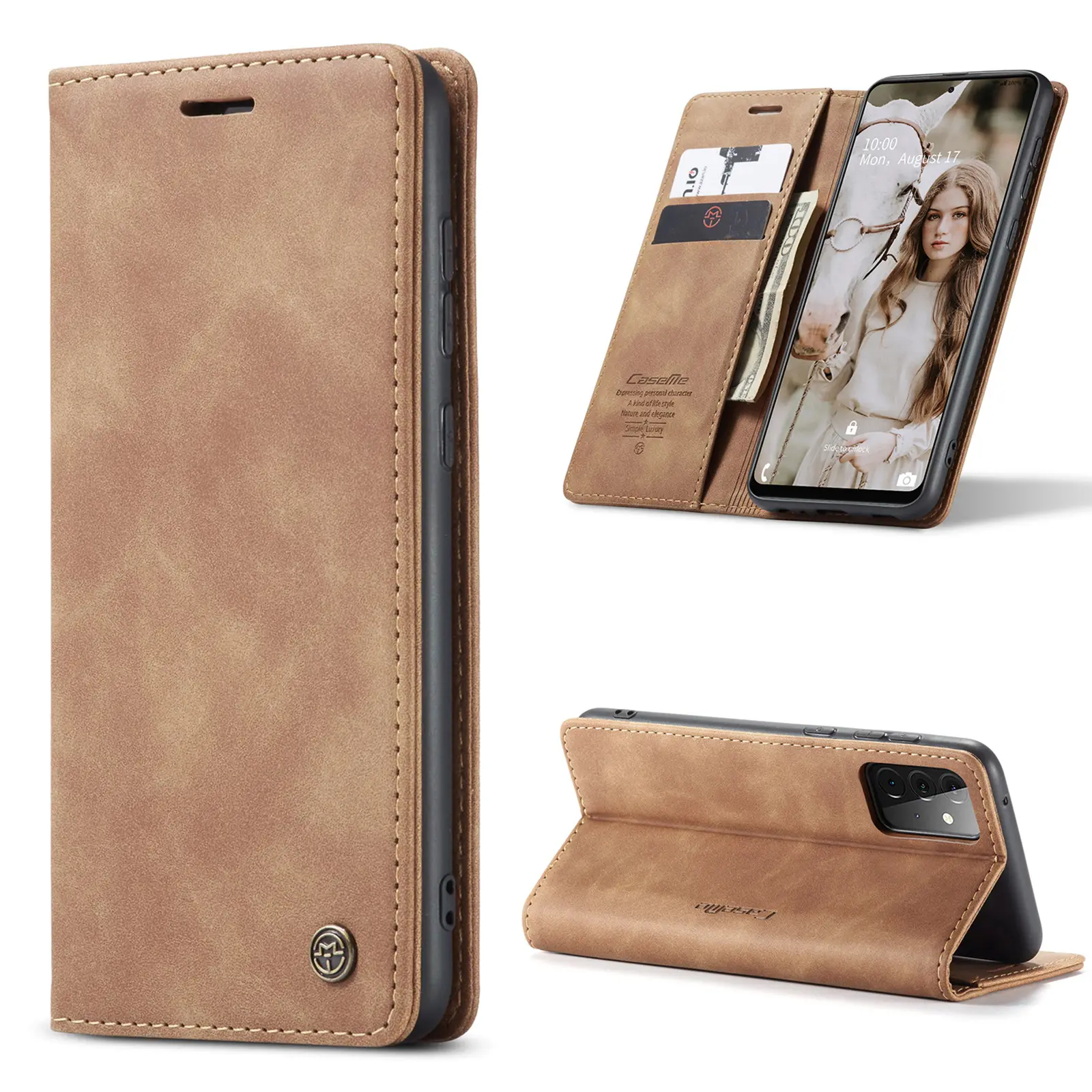 Funda de cuero desmontable de alta gama para Samsung Note 20, funda de teléfono con tapa Ultra magnética para Samsung Note 10