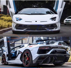 Kit carrosserie de haute qualité pour Aventador LP <span class=keywords><strong>700</strong></span> 720 750 mise à niveau jupe arrière de pare-chocs avant de style SVJ - Product Image 2