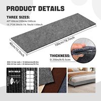 Tapis anti-griffures pour chat en polyester classique, adhésif, durable, pour intérieur, protection de meubles, en carton, à faire soi-même
