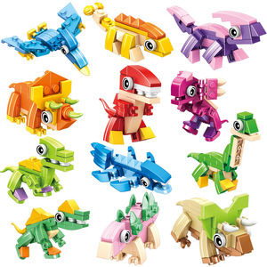 Nuevo Juego de Construcción de Dinosaurios del <span class=keywords><strong>Mundo</strong></span> Oceánico, Tiranosaurio Rex Combinado con Insectos, Plástico ABS, Escala 1:1, 40 Piezas, Juguete de Ensamblaje para Niños - Product Image 1