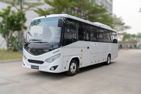 Navette d'aéroport de luxe mini bus 20 passagers 8m moteur Cummins diesel mini bus 15 places passager véhicule personnalisé automatique