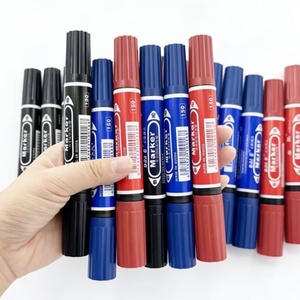 Marcadores Permanentes Jumbo de Doble Punta, de Plástico, en Rojo, Negro y Azul, de Gran Capacidad, para la Escuela, Descuento Limitado, Precio Accesible, 2026 - Product Image 5