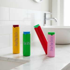 ODM/OEM en Stock, Botella Recargable de 25ml 45ml con Bomba para Loción, Envase Cosmético, Botellas de Plástico con Bomba sin Aire - Product Image 1