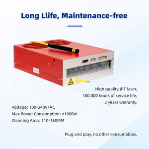 Máquina de limpieza láser portátil de eliminación de óxido láser de mano con láser de fibra de pulso de 100W 200W 300W - Product Image 2