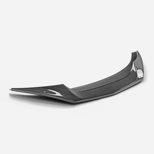 Carbon Fiber Rear Spoiler Wing Shaped Polished Finish Tuning Style for Rear Trunk Installation with <b>Glue</b> Tape or Screws - Product Image 2