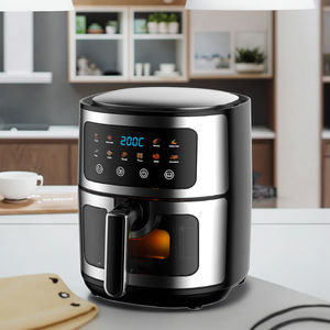 <span class=keywords><strong>Friteuse</strong></span> à <span class=keywords><strong>air</strong></span> de grande capacité 8L, ustensiles de cuisine, sans fumée, frites, rôti de poulet, machine en plastique, boutons visibles, <span class=keywords><strong>friteuse</strong></span> à <span class=keywords><strong>air</strong></span> - Product Image 5