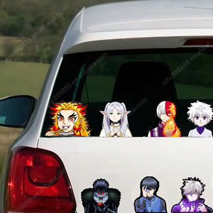 Zero Two DARLING In The FRANXX 3D Motion Car Stickers 3D Lenticular Impresión Pegatina Personaje Impermeable Anime Decoración - Product Image 5