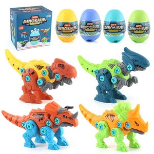 Jouets Dinos Assembly STEM Building Toy avec oeufs et tournevis <span class=keywords><strong>Dino</strong></span> <span class=keywords><strong>Puzzle</strong></span> <span class=keywords><strong>3D</strong></span> Assembler pour garçons et filles - Product Image 3