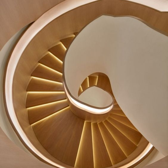 spiral staircase inox