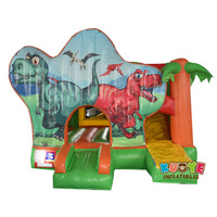 Maison gonflable de saut avec cadre de dragon, château gonflable, bon marché,