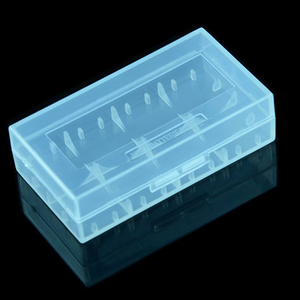 핫 세일 2 슬롯 18650 18350 <span class=keywords><strong>18500</strong></span> 3.7v 충전식 리튬 이온 배터리 케이스 고급 배터리 홀더 - Product Image 2