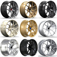 Jantes forgées concaves légères personnalisées Alibaba 5x130 5x120 5x112 5x114.3 pour Nissan GT R R35 18 19 20 21 pouces