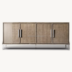 Aparador de 4 Puertas <span class=keywords><strong>Benoit</strong></span> para Comedor, Diseño Francés Contemporáneo de Lujo, Estilo Sassanid - Product Image 4