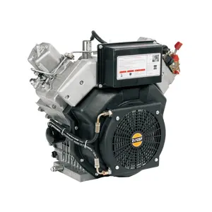 New product launch 1523 cc 30HP 28.8kw 3000rpm 4 stroke air cooled twin cylinder small diesel engine for sale