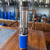 ZQB-7-110V 1100W pompa baterai kecil irigasi pertanian pompa submersible surya dengan sikat DC pompa sumur dalam