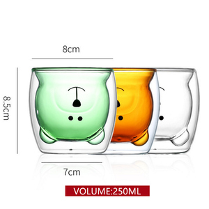 <span class=keywords><strong>2020</strong></span> new double wall glass <span class=keywords><strong>cup</strong></span> <span class=keywords><strong>CARTOON</strong></span> - Product Image 4