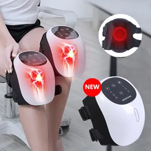 Infrarot-Knie-Massagegerät Schmerzlinderung Knie-Massagegerät mit wärmer vibrativer Heizung elektrisches Knie-Gelenk-Massagegerät