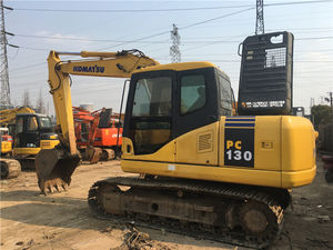 Excavatrice utilisée KOMATSU PC130-7 des prix bon marché excellente représentation Excavatrice utilisée KOMATSU à vendre - Product Image 6