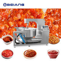 304 RVS Planetaire Kookmixer Kantelbare Gejackete Ketel voor het maken van jam, saus en chilipeperpasta