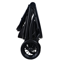 Nouveau bébé poussette peut s'asseoir et s'allonger léger infantile noir pliant haut paysage parapluie voiture voyage en plein air bébé poussettes