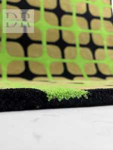 Tapis en laine vert fait main, modèle design de haute qualité, pour bureau, chambre, salon, tapis de prière, tissé à la main, esthétique, prix bas - Product Image 4