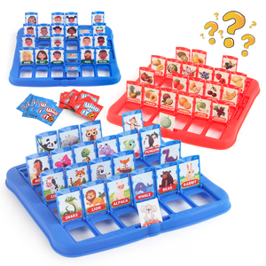 Chi è? Gioco da tavolo intellettuale che gioca giocattolo educativo per bambini indovina chi gioco persone frutta e animale - Product Image 6