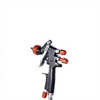 Pistol Semprot Cat Pneumatik Industri SRI Pro LISSON MINI 88 untuk Otomotif, Lembaran Logam, Pertukangan Kayu, Penyemprotan Furnitur HVLP dengan Cup 200ml