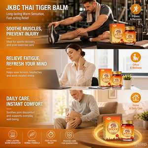 ยาหม่องบรรเทาอาการปวดสมุนไพรเสือจากธรรมชาติสำหรับไหล่ขาเอวและความสบายข้อต่อ - Product Image 4